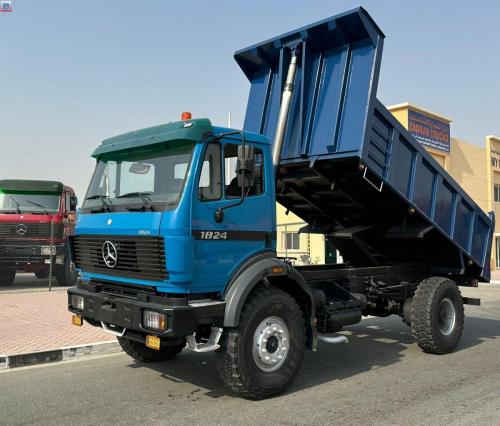 MERCEDES BENZ 1824 DUMPER TRUCK 4X4).